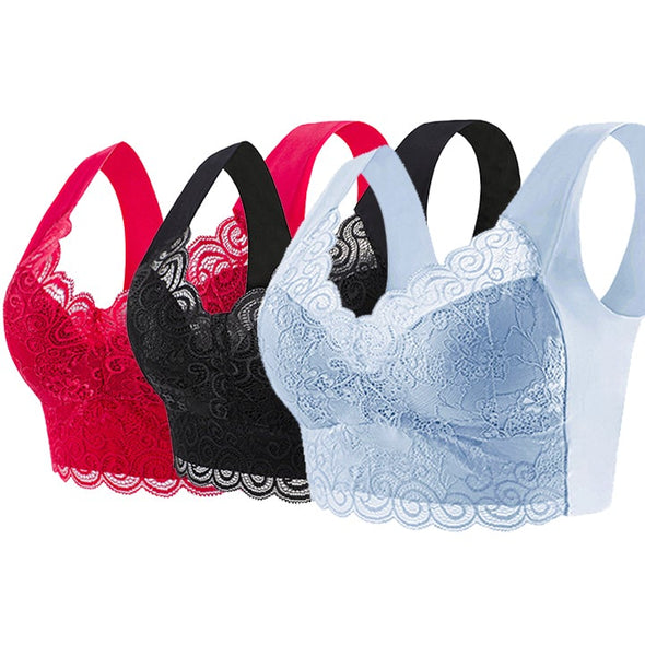 👙 👙 Γυναικεία σουτιέν 【3 τεμάχια】 για γυναίκες 30 ετών και άνω (συνιστάται από τον γιατρό)