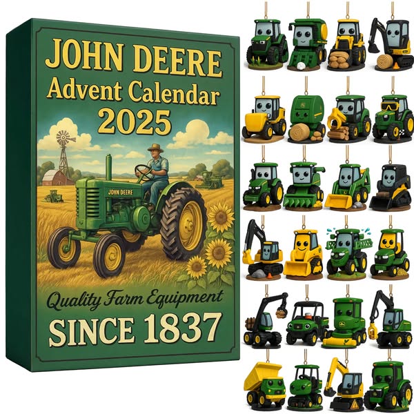 🎁🎁24 ημέρες *Ημερολόγιο Advent John Deere