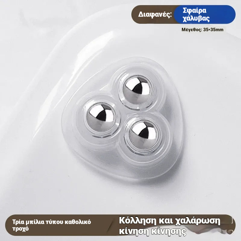 🔥【1 σετ 10 τεμαχίων】🔥🌟Περιστρεφόμενη τροχαλία 360° με χωρητικότητα φορτίου, τροχαλία γενικής χρήσης για οικιακή χρήση✅