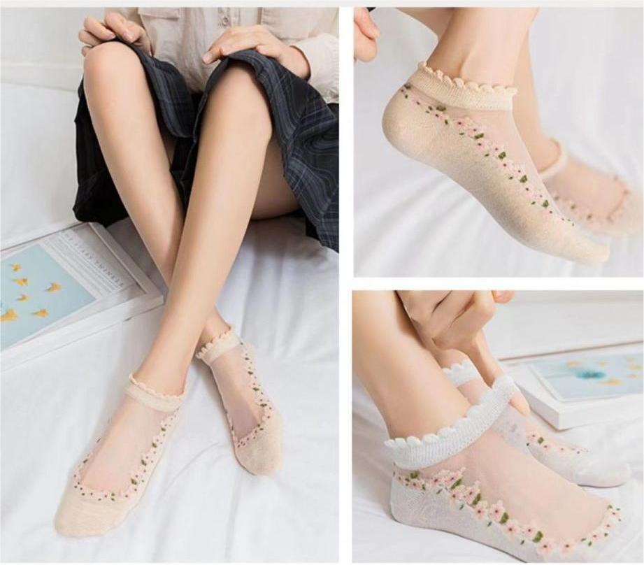 🔥Έκπτωση τελευταίας ημέρας -【7/14/21 σε ζευγάρια】 καλοκαιρινές καλοκαιρινές κάλτσες που αναπνέουν Υλικό: βαμβάκι