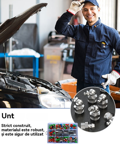 👍👍【200 τεμ】 Σετ ακροφυσίων γράσου με διπλή λαβή