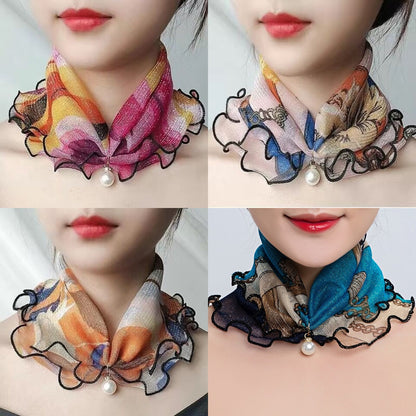 🔥Νέο χειμερινό προϊόν🔥【4 τεμάχια】Μοδάτο και ευέλικτο ζεστό ψεύτικο γιακά