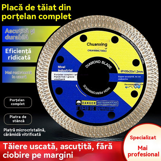 [3/6 τεμ.] Δίσκοι κοπής χωρίς σκόνη για πέτρινες πλάκες, πορσελανάτα και κεραμικά πλακίδια