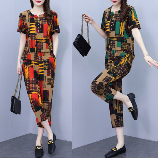 2025 Cool Γυναικείο άνετο σετ δύο τεμαχίων