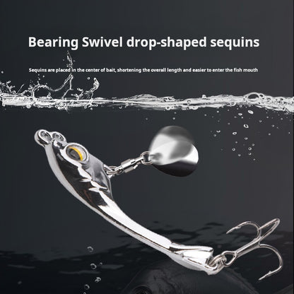 【5 τεμάχια】VIB Glitter Lure, ψεύτικο βιονικό δόλωμα