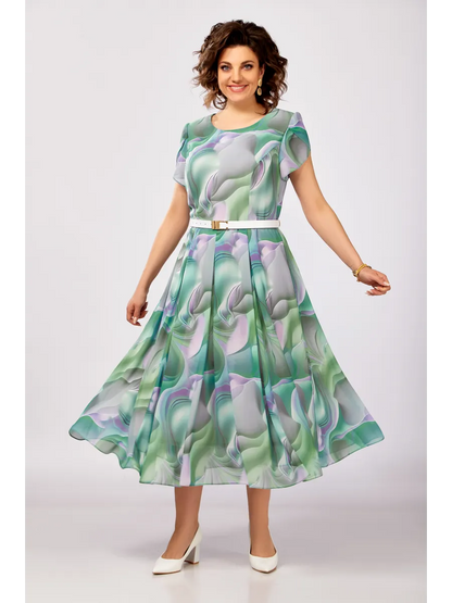 🔥🥰【S-5XL】Νέο και κομψό φόρεμα από σιφόν υψηλής ποιότητας