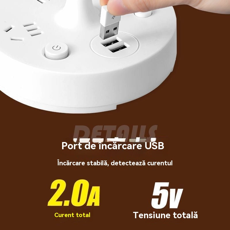 💡🔥Αγοράστε 1 και πάρτε 1 δωρεάν🔥Πολυλειτουργικό νυχτερινό φως με ενσωματωμένο πολύπριζο: πρακτικό, κομψό και εξοικονομεί χώρο!