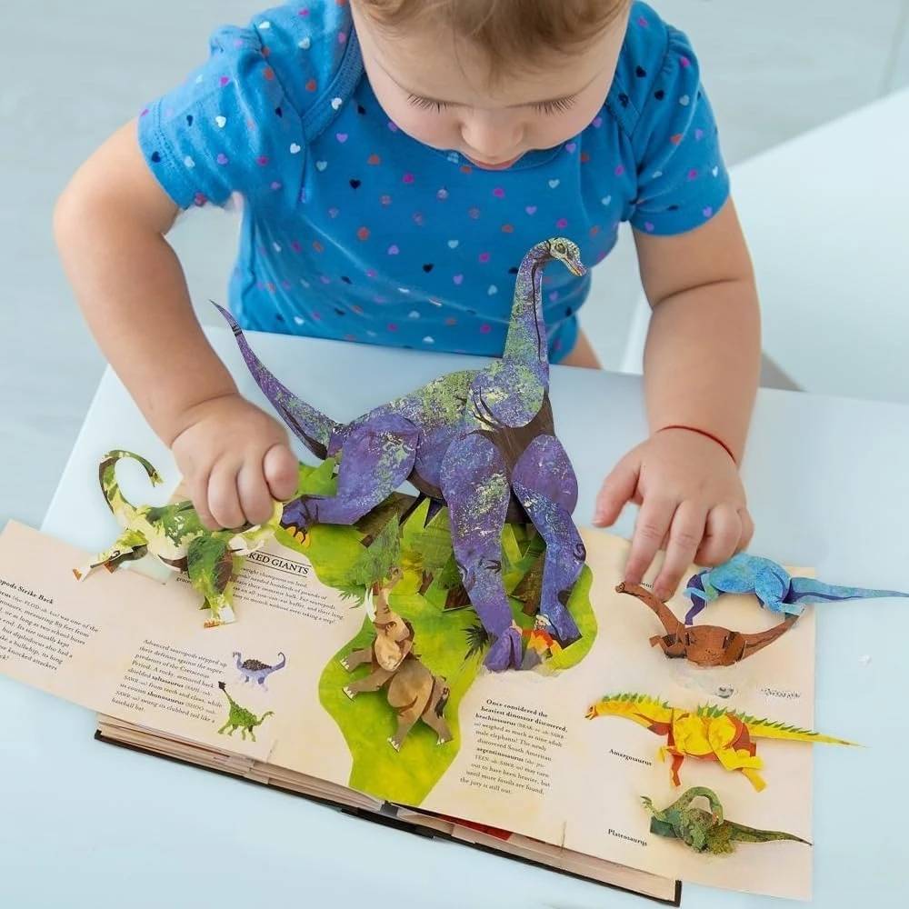 📕🦖🔥【1 τόμος】Τρισδιάστατη Προϊστορική Εγκυκλοπαίδεια Αναδυόμενο Βιβλίο Δεινοσαύρων Εγκυκλοπαίδεια Δεινοσαύρων