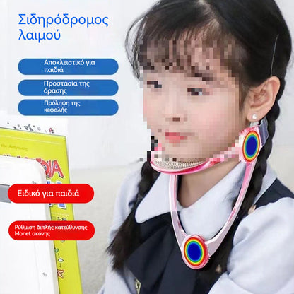 🔥Είδη με υψηλές πωλήσεις🔥Νέα παιδική επιγονατίδα λαιμού για την αποφυγή κλίσης του κεφαλιού και τη σωστή στάση του λαιμού προς τα εμπρός