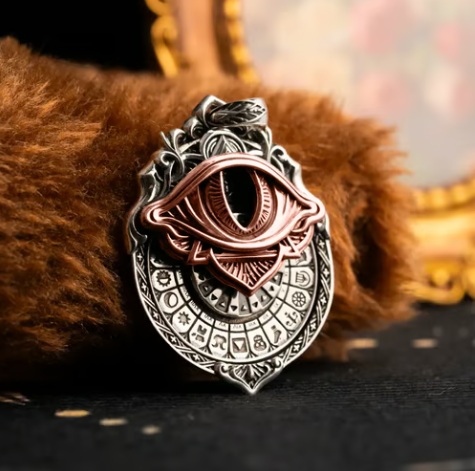 🔥Προσφορά περιορισμένης διάρκειας！ 👁️‍🗨️Χειροποίητο μενταγιόν ματιών Ταρώ(✨Περιλαμβάνονται οδηγίες)