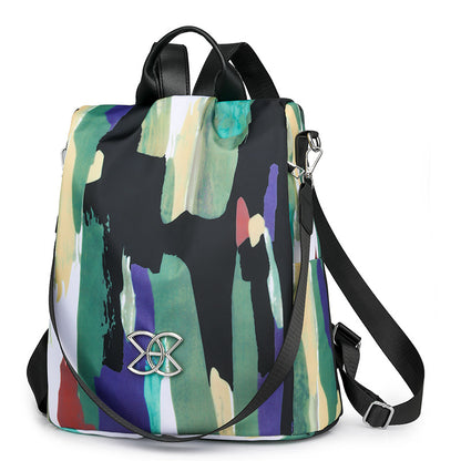 🔥🔥🎒Ελαφριά, πολυλειτουργική, μεγάλης χωρητικότητας, αντικλεπτική υφασμάτινη τσάντα ώμου Oxford.