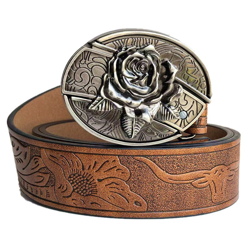 🔥😍Ειδική προσφορά περιορισμένης διάρκειας🆒🎁Ειδική προσφορά περιορισμένης διάρκειας👍Ανδρική ζώνη με ανάγλυφο σχέδιο και ενσωματωμένο μαχαίρι