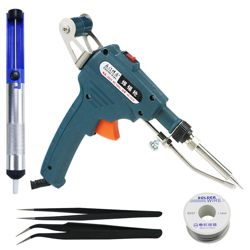 💥Φορητό πιστόλι συγκόλλησης εξωτερικής και εσωτερικής θέρμανσης και σετ συγκολλητικού σιδήρου