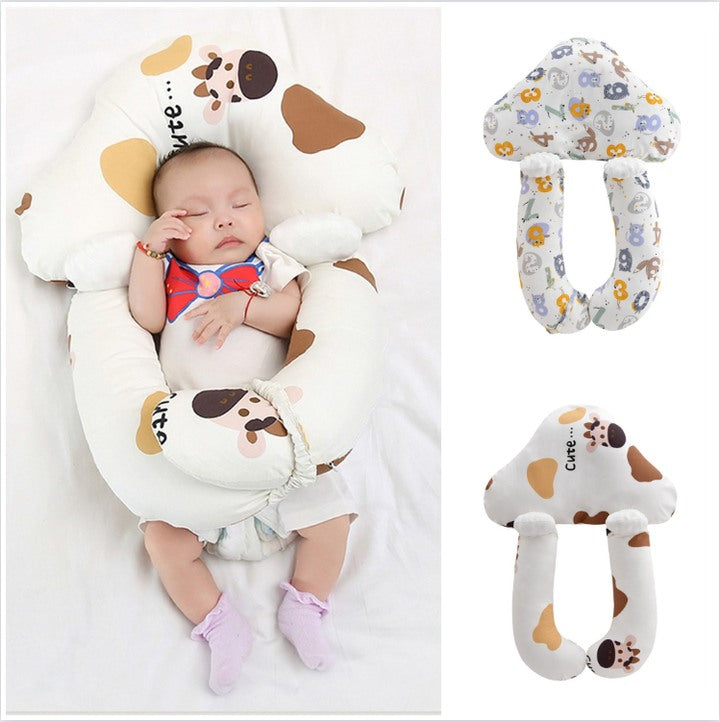 👶Μαξιλάρι από καθαρό βαμβάκι για νεογέννητα μωρά