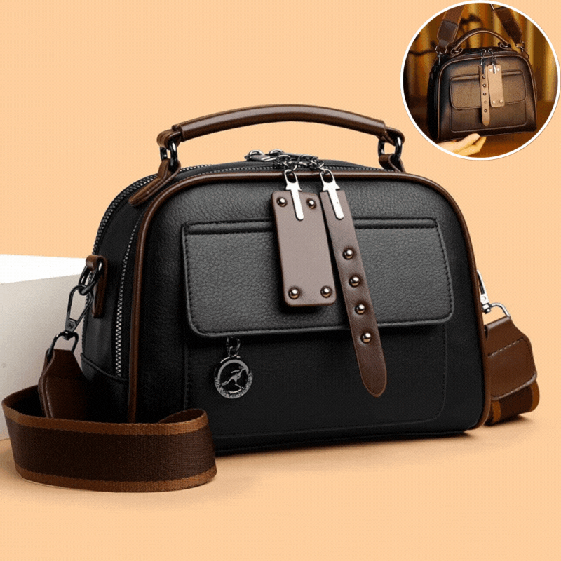 💼💼 Πρακτική νέα τσάντα ώμου αγγελιοφόρου πολλαπλών διαμερισμάτων, μεγάλης χωρητικότητας