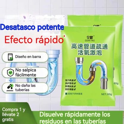 🔥【Αγοράστε 1 και πάρτε 2 δωρεάν】🔥Αφρώδης σκόνη καθαρισμού σωλήνων | Διαλύει άμεσα το λίπος και τα μπλοκαρίσματα, αφαιρεί τις οσμές και τα άλατα