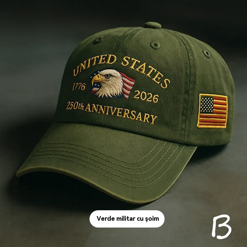 30% ΕΚΠΤΩΣΗ 🧢☀️🔥 Αγοράστε 1 και πάρτε 2 δωρεάν 🔥 Αυθεντικό καπέλο μπέιζμπολ με μεταλλικό λογότυπο Anchor, σχεδιασμός 5 πάνελ, καπέλο υψηλού προφίλ για προστασία από τον ήλιο