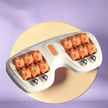 🔥Νέο προϊόν💜Φορητό μασάζ ποδιών με διπλούς κυλίνδρους💜