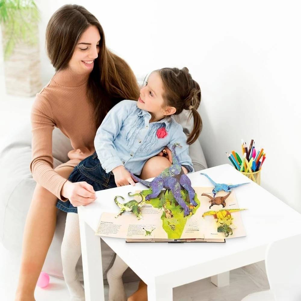 📕🦖🔥Αγοράστε 1 και πάρτε 1 δωρεάν🔥Τρισδιάστατη Προϊστορική Εγκυκλοπαίδεια Αναδυόμενο Βιβλίο Δεινοσαύρων Εγκυκλοπαίδεια Δεινοσαύρων