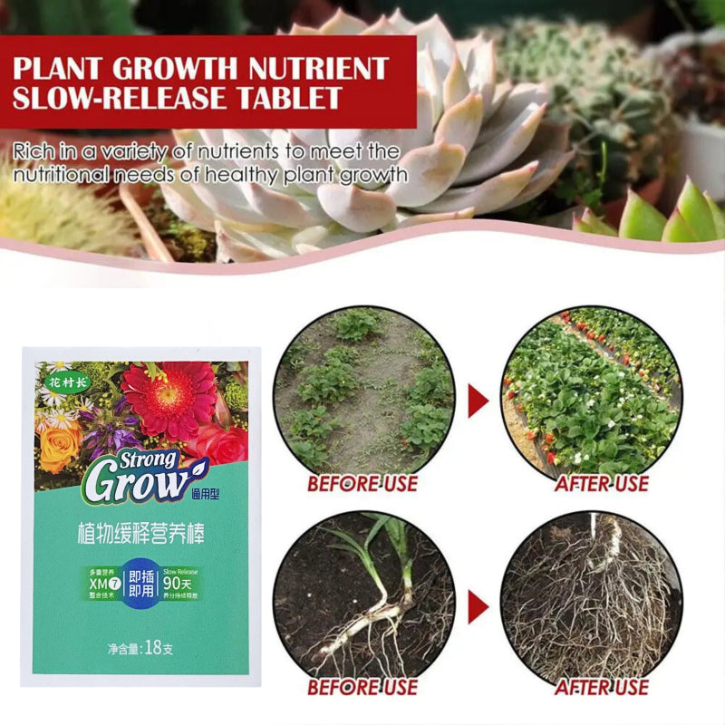 【6 κουτιά】Γενικές ταμπλέτες θρέψης φυτών --- λίπασμα φυτών