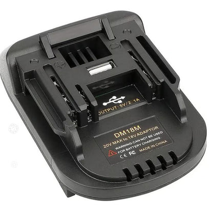 ⚡【Αγοράστε 1 και πάρτε 1 δωρεάν】Προσαρμογέας μπαταρίας ιόντων λιθίου 18V για εργαλεία