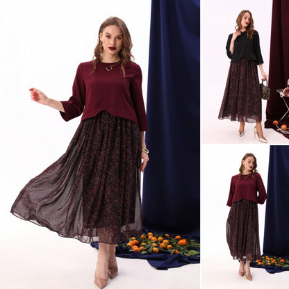 🔥💖【S-5XL】Υψηλής ποιότητας νέο κομψό φόρεμα 2025