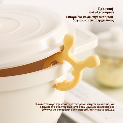 🍲 【9 είδη】💛 Σιλικόνη υψηλής αντοχής – ταιριάζει σε κάθε κατσαρόλα!