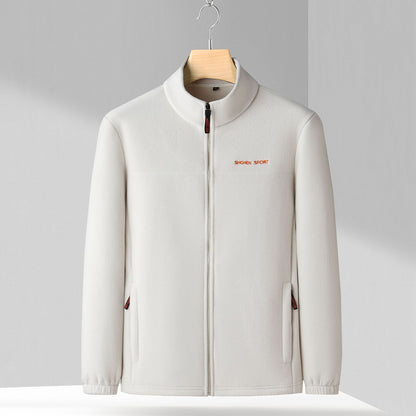 🧥🍂🔥Αγοράστε 1 και πάρτε 1 δωρεάν🔥Ανδρικό Φθινοπωρινό και Χειμερινό Φλις Μπουφάν Polar, Φλις Μπουφάν με Ψηλό Γιακά για Νέους και Μεσήλικες Άνδρες