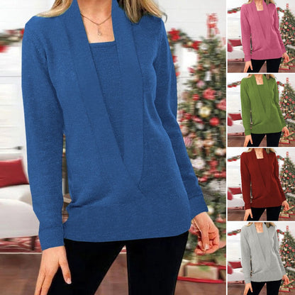 🔥【45-100kg】2025 Φθινόπωρο και χειμώνας νέα γυναικεία πλεκτά