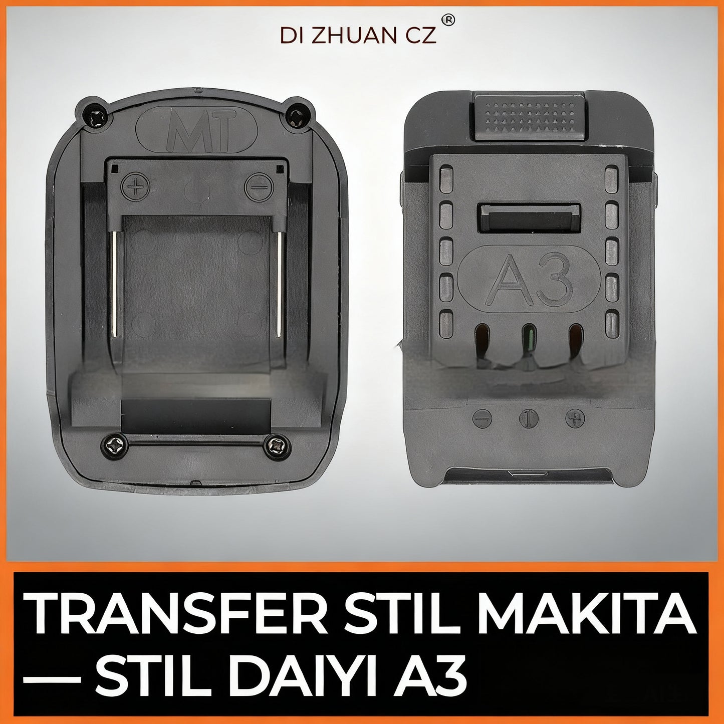 📌🔄🔋🔥🔥Μετατροπέας μπαταρίας λιθίου, κατάλληλος για Dayi, Dongcheng a3a7, Makita 298 σε προσαρμογέα Vicks 48V88VF