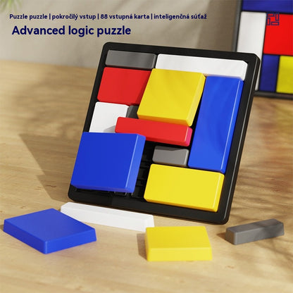 🧒【Αγοράστε 1, πάρτε 1 δωρεάν】Εκπαιδευτικά παζλ για παιδιά, εκπαίδευση λογικής σκέψης, δομικά στοιχεία, εκπαιδευτικά παιχνίδια