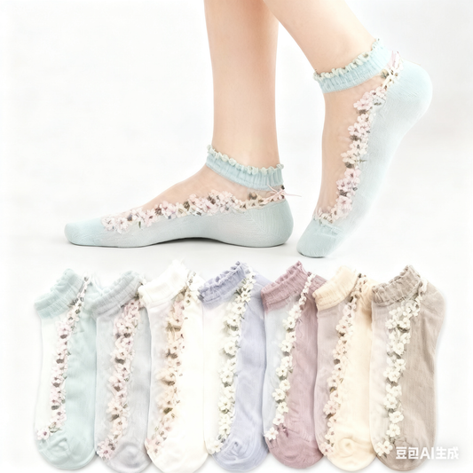 🔥Έκπτωση τελευταίας ημέρας -【7/14/21 σε ζευγάρια】 καλοκαιρινές καλοκαιρινές κάλτσες που αναπνέουν Υλικό: βαμβάκι