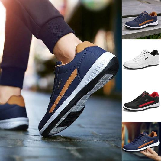 🔥👞【Προσφορά αλλαγής σεζόν】✨【38-48】Νέα ανδρικά ορθοπεδικά άνετα δερμάτινα παπούτσια