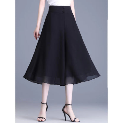 [🔥 (M-4XL) Νέο καλοκαιρινό γυναικείο ψηλόμεσο, καθημερινό λεπτό παντελόνι σιφόν