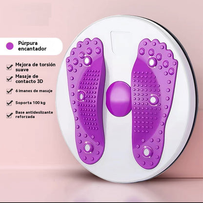 🏃💃【Ζεστή πώληση σε χαμηλή τιμή】Μηχανή μασάζ σώματος με μεγάλη περιστροφή μέσης για απώλεια λίπους με μαγνητική έλξη