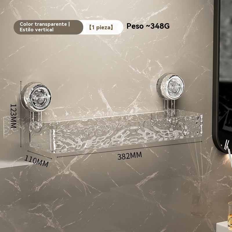 🍽️🧺🔥50% ΕΚΠΤΩΣΗ🔥 Ράφι αποθήκευσης με διάτρητο δοχείο, κομψό στραγγιστήρι σε σχήμα κύματος, κατάλληλο για κουζίνα και μπάνιο.