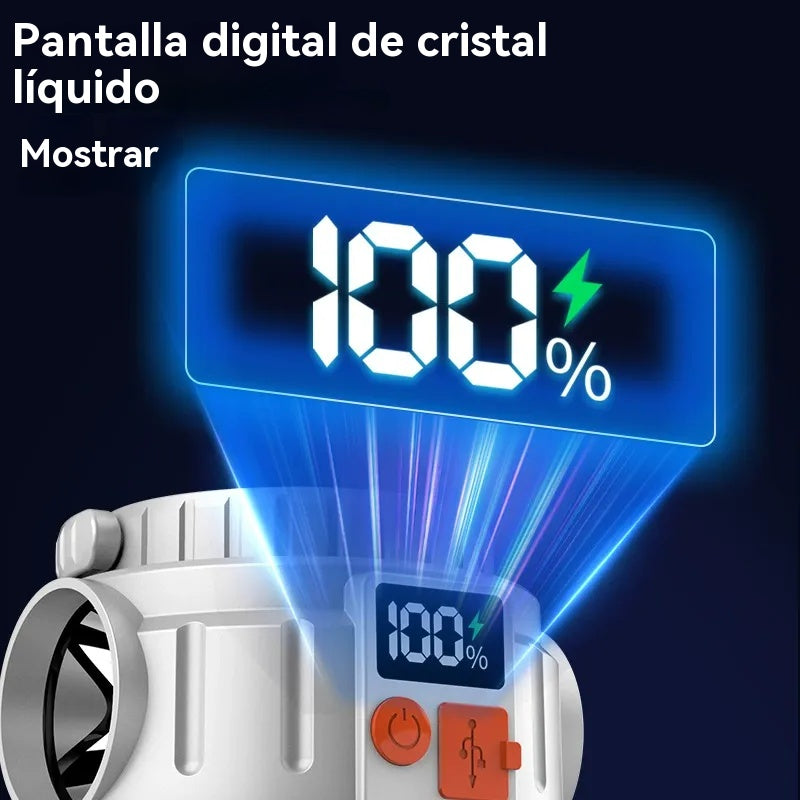 🎁🏕️🌞🔥Αγοράστε 1 και πάρτε 2 δωρεάν🔥Εξωτερικό πολυλειτουργικό ηλιακό φως LED με επαναφορτιζόμενη ψηφιακή οθόνη έκτακτης ανάγκης για κάμπινγκ