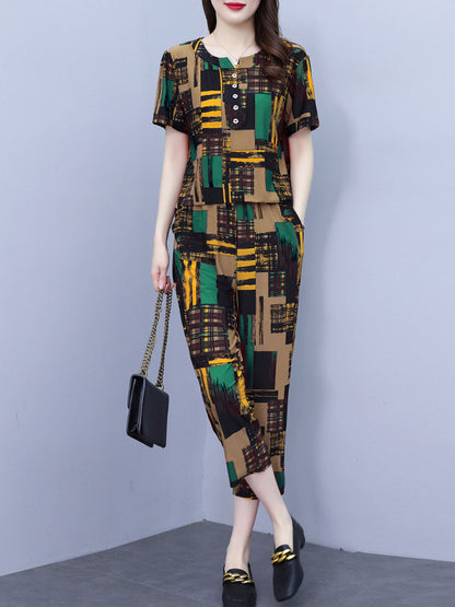 2025 Cool Γυναικείο άνετο σετ δύο τεμαχίων