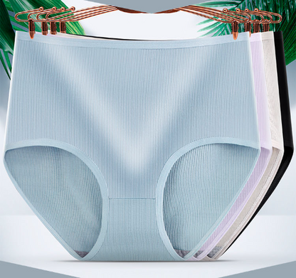 📣【8 τεμάχια】🔥LAST SALE DOWN 49%🔥Γυναικεία υγροσκοπικά αντιβακτηριδιακά εσώρουχα υψηλής ροήςi【40-100kg】