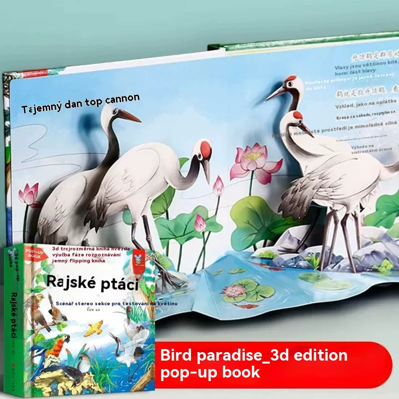 【Αγοράστε 2, πάρτε 2 δωρεάν】4 τεμάχια 🎁🎁 3D βιβλίο με αναδυόμενα παράθυρα με ζώα