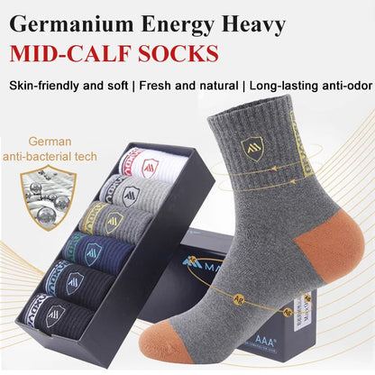🔥Η χαμηλότερη τιμή για περιορισμένο χρονικό διάστημα🧦【10ζεύγη】Ανδρικές ζεστές αποσμητικές κάλτσες απορροφούν τον ιδρώτα